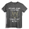 Dysfunctional Veteran - Leave me Alone T-Shirt | Military Support Apparel for Veterans and Supporters