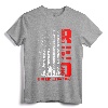 RED Friday Military US Army Remember Everyone Deployed T-Shirt - Patriotic Tee for Veterans & Supporters, USA Flag Lightweight Apparel