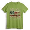 DD-214 Alumni Military Veteran Vintage American Flag T-Shirt - Patriotic Apparel for Retired Service Members