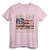 DD-214 Alumni Military Veteran Vintage American Flag T-Shirt - Patriotic Apparel for Retired Service Members