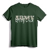 Army Girlfriend Shirt Camo Gift For Her US Military Pride T-Shirt - Supportive Apparel for Women with Boyfriends in the US Army