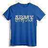 Army Girlfriend Shirt Camo Gift For Her US Military Pride T-Shirt - Supportive Apparel for Women with Boyfriends in the US Army