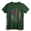 82nd Airborne Division American Flag Vintage T-Shirt - Patriotic Military Tee for Men, Perfect Father's Day Gift
