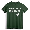 Promoted to Daddy 2022 Funny Gift for New Dad First Time Dad T-Shirt - Pregnancy Announcement Shirt for New Fathers-to-Be