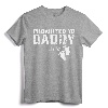 Promoted to Daddy 2022 Funny Gift for New Dad First Time Dad T-Shirt - Pregnancy Announcement Shirt for New Fathers-to-Be