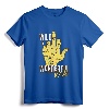 West Virginia Map WV Middle Finger Funny Souvenir T-Shirt - Unique WV Gift for Father's Day and Mother's Day
