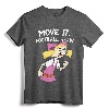 Hey Arnold! Helga Move It Football Head T-Shirt - Officially Licensed Classic Nickelodeon Cartoon Apparel for Men, Women, Boys, and Girls
