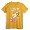 Hey Arnold! Helga Move It Football Head T-Shirt - Officially Licensed Classic Nickelodeon Cartoon Apparel for Men, Women, Boys, and Girls