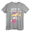Hey Arnold! Helga Move It Football Head T-Shirt - Officially Licensed Classic Nickelodeon Cartoon Apparel for Men, Women, Boys, and Girls