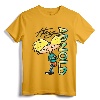 Nickelodeon Hey Arnold Character Graffiti Logo T-Shirt - Official Vintage Cartoon Tee for Fans and Collectors