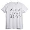 Single Line Face Design Character T-shirt - Hand-Drawn Graphic Tee with Artistic Face Illustrations for Creative Individuals