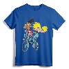 Nickelodeon Hey Arnold Characters Riding A Bike T-Shirt - Classic Nick Cartoon Tee, Officially Licensed Nostalgic Apparel