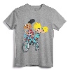Nickelodeon Hey Arnold Characters Riding A Bike T-Shirt - Classic Nick Cartoon Tee, Officially Licensed Nostalgic Apparel