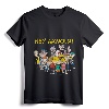 Official Nickelodeon Hey Arnold Cast Hangout T-Shirt - Retro Cartoon Fan Apparel | Nostalgic TV Show Tee