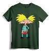 Official Nickelodeon Hey Arnold Character T-Shirt - Retro Cartoon Tee for Fans of 90s Cartoons