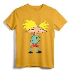 Official Nickelodeon Hey Arnold Character T-Shirt - Retro Cartoon Tee for Fans of 90s Cartoons