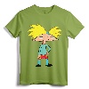 Official Nickelodeon Hey Arnold Character T-Shirt - Retro Cartoon Tee for Fans of 90s Cartoons