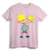 Official Nickelodeon Hey Arnold Character T-Shirt - Retro Cartoon Tee for Fans of 90s Cartoons