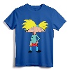 Official Nickelodeon Hey Arnold Character T-Shirt - Retro Cartoon Tee for Fans of 90s Cartoons