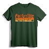 Retro 80s Style Pottsville PA T-Shirt - Vintage Grunge Pennsylvania Tee for Locals and Visitors