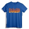 Retro 80s Style Pottsville PA T-Shirt - Vintage Grunge Pennsylvania Tee for Locals and Visitors