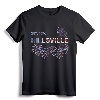 Hillsville Virginia Red White and Blue Fireworks T-Shirt - Patriotic Fourth of July Tee for Hillsville, VA Residents
