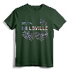 Hillsville Virginia Red White and Blue Fireworks T-Shirt - Patriotic Fourth of July Tee for Hillsville, VA Residents