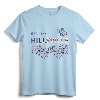 Hillsville Virginia Red White and Blue Fireworks T-Shirt - Patriotic Fourth of July Tee for Hillsville, VA Residents