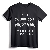 Youngest Brother Shirt Rules Don't Apply to Me Funny Sibling T-Shirt - Matching Rivalry Apparel for Youngest Siblings