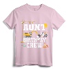 Aunt Birthday Crew Shirt - Construction Birthday Party T-Shirt for Women - Family Matching Construction Crew Shirts