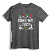 Cute Family Christmas Crew Matching Pajama Gift Lights T-Shirt - Festive Holiday Pajama Set for Families