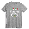 Cute Family Christmas Crew Matching Pajama Gift Lights T-Shirt - Festive Holiday Pajama Set for Families