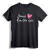 FAVORITE GRANDDAUGHTER Heart Distressed Vintage T-Shirt - Sentimental Christmas Birthday Gift for Granddaughter