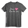 FAVORITE GRANDDAUGHTER Heart Distressed Vintage T-Shirt - Sentimental Christmas Birthday Gift for Granddaughter