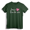 FAVORITE GRANDDAUGHTER Heart Distressed Vintage T-Shirt - Sentimental Christmas Birthday Gift for Granddaughter