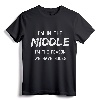 Middle Child Shirt - I'm The Reason We Have Rules Siblings T-Shirt | Funny Middle Brother Sister Tee for Family Matching