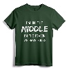 Middle Child Shirt - I'm The Reason We Have Rules Siblings T-Shirt | Funny Middle Brother Sister Tee for Family Matching