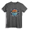 Farrington Lake - New Jersey Souvenir T-Shirt | Vintage Retro Design Tee for Summer and Lake Lovers