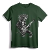 Skeleton Guitar Guy Rock And Roll Band Rock On T-Shirt - Horror Skeleton Guitarist Tee for Metal Music Concerts