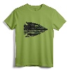 Arrowhead Hunter Camouflage USA Flag T-Shirt - Camo Graphic Tee for Arrowhead Hunting Enthusiasts and Outdoor Adventurers