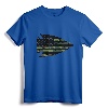 Arrowhead Hunter Camouflage USA Flag T-Shirt - Camo Graphic Tee for Arrowhead Hunting Enthusiasts and Outdoor Adventurers