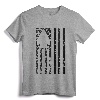Arrowhead Collector American Flag Arrowhead Hunting T-Shirt - Artifact Hunter Apparel for Arrowhead Enthusiasts