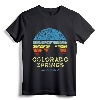 Colorado Springs Colorado T-Shirt - Lightweight Classic Fit Tee for Men and Women