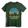 Colorado Springs Colorado T-Shirt - Lightweight Classic Fit Tee for Men and Women