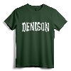 DENISON TX Texas USA Vintage Sports Varsity Style T-Shirt - Retro Denison Roots Apparel for Family, Kids, and Sports Fans