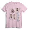 Fly Fishing Fisherman American Flag Camouflage Fly Tying T-Shirt - Vintage Trout Fisherman Tee for Men, Husband, Dad