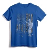 Fly Fishing Fisherman American Flag Camouflage Fly Tying T-Shirt - Vintage Trout Fisherman Tee for Men, Husband, Dad