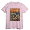 Peanuts Charlie Brown Scream Artsy T-Shirt - Officially Licensed Lightweight Tee with Snoopy, Woodstock, and Peanuts Gang Graphic Artwork