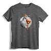 Pin Up Girl Blonde Air Force in WW2 40's T-Shirt - Vintage Military Apparel for History Enthusiasts and Pin-up Art Fans