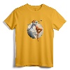 Pin Up Girl Blonde Air Force in WW2 40's T-Shirt - Vintage Military Apparel for History Enthusiasts and Pin-up Art Fans